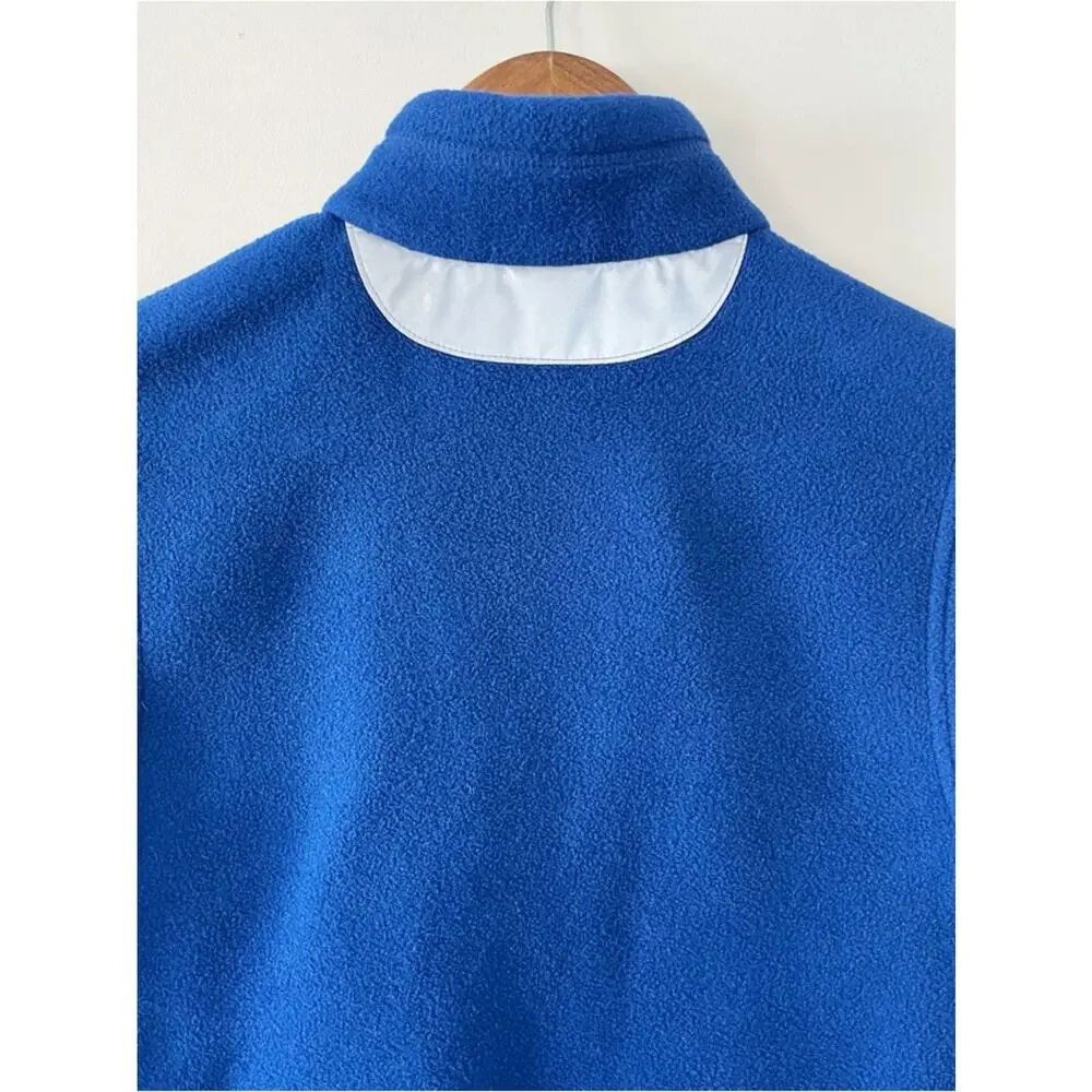 Patagonia Kids Blue Synchilla Fleece Vest Size 10 EUC